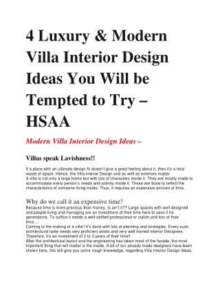 4 Luxury & Modern Villa Interior Design  -blog-3 new