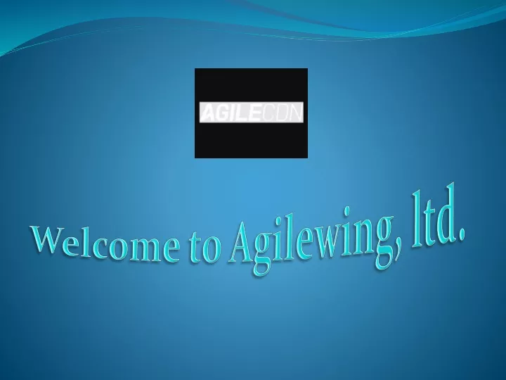 welcome to agilewing ltd