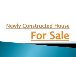 Newly Constructed House for Sale | Horamavu Banjaralayout