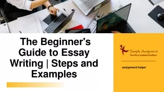 the beginner s guide to essay writing steps