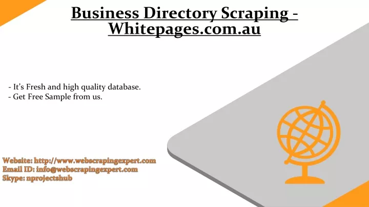 business directory scraping whitepages com au