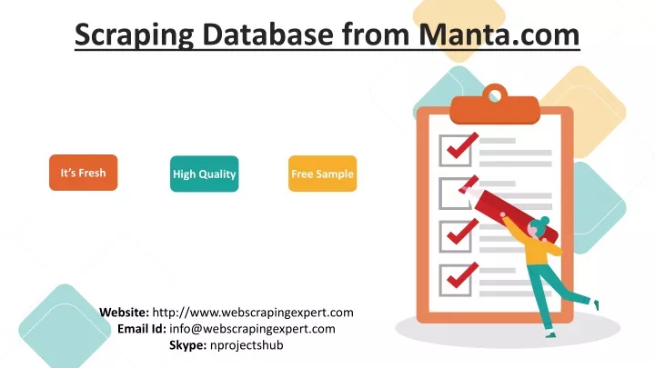 scraping database from manta com