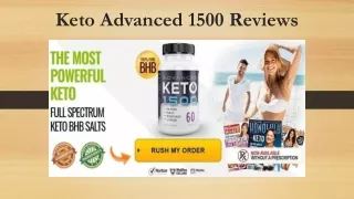 Keto Advanced 1500 Reviews