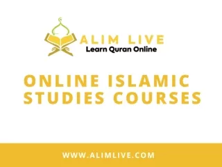 Islamic studies courses online
