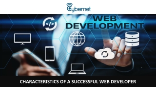 characteristics of a successful web developer