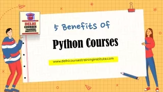Top 5 Benefits Of Python Course In Delhi