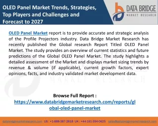 oled panel market trends strategies top players