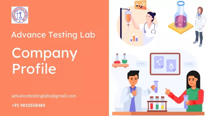 advance testing lab company profile