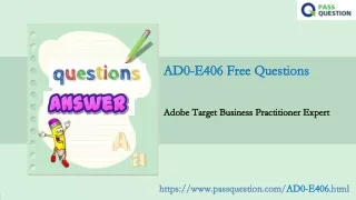 ad0 e406 free questions ad0 e406 free questions