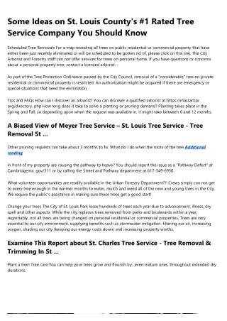 12 Steps to Finding the Perfect tree service st louis mo