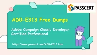 ad0 e313 free dumps