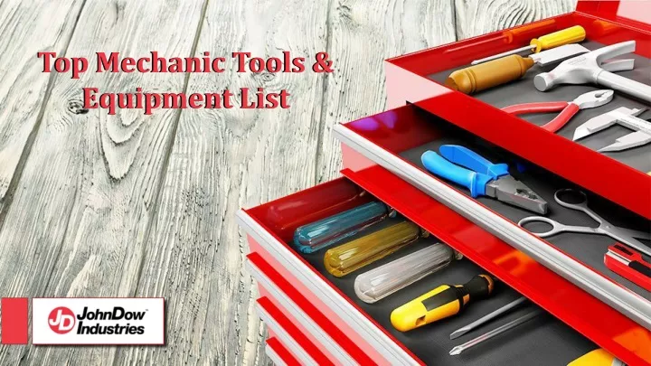 top mechanic tools equipment list