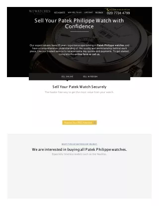 Sell patek Philippe nautilus