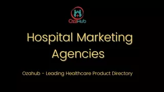 Best Hospital Marketing/ Advertising Agencies