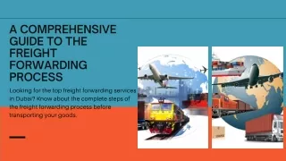 A comprehensive guide to the freight forwarding process