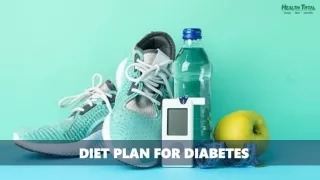 Diet Plan for Diabetics