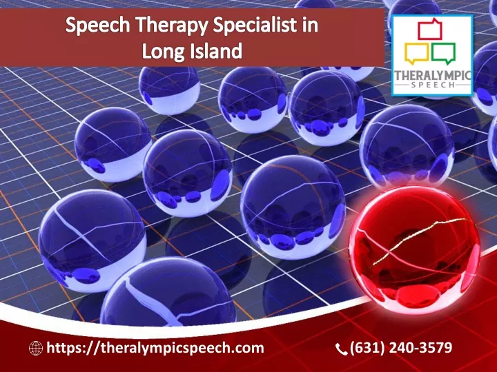 speech therapy specialist in long island