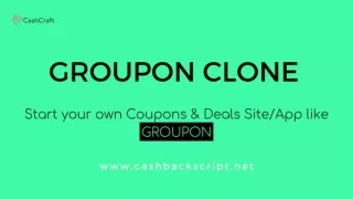 Bulid profitable E-commerce business app like Groupon