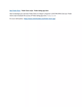 best tinder clone tinder clone script tinder