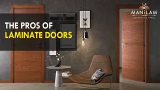 The Pros of using Laminate Doors _ Manilam Decorative Panel