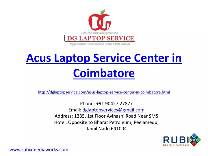acus laptop service center in coimbatore