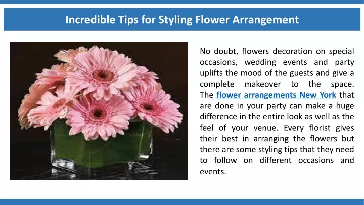 incredible tips for styling flower arrangement