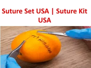 Suture Set USA Suture Kit USA