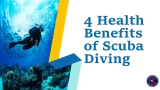 4 Health Benefits of Scuba Diving