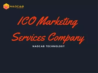 ICO Marketing Services Company