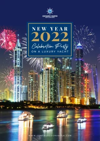 Boat Party Dubai - NYE 2022