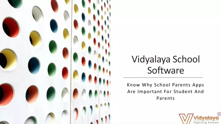 vidyalaya school software