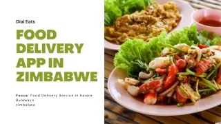 Food Delivery App in Zimbabwe
