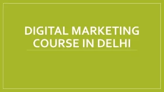 digital marketing course in delhi