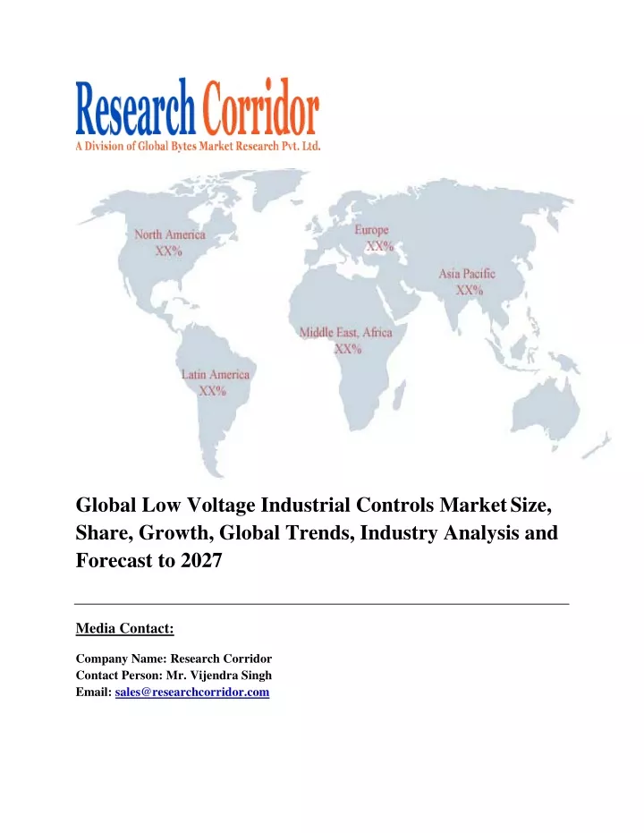 global low voltage industrial controls market