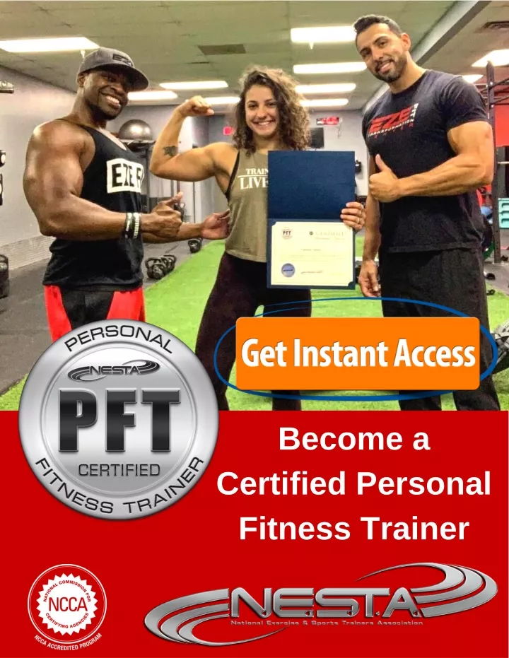 become a certified personal fitness trainer