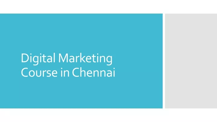 digital marketing course in chennai