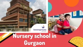 Nursery school in Gurgaon