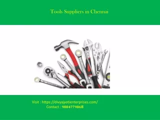 tools suppliers in chennai