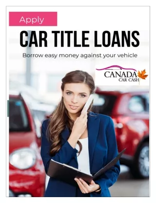 Car Title Loans Edmonton to help you in times of financial crisis