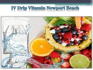 IV Drip Vitamin Newport Beach
