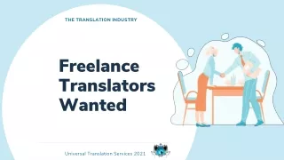 the translation industry