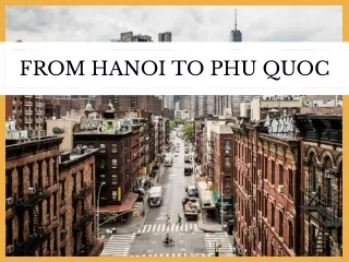 from hanoi to phu quoc