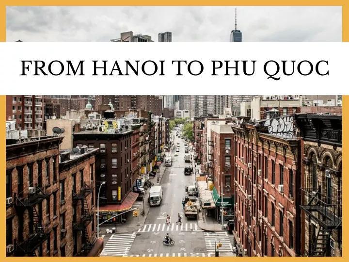 from hanoi to phu quoc