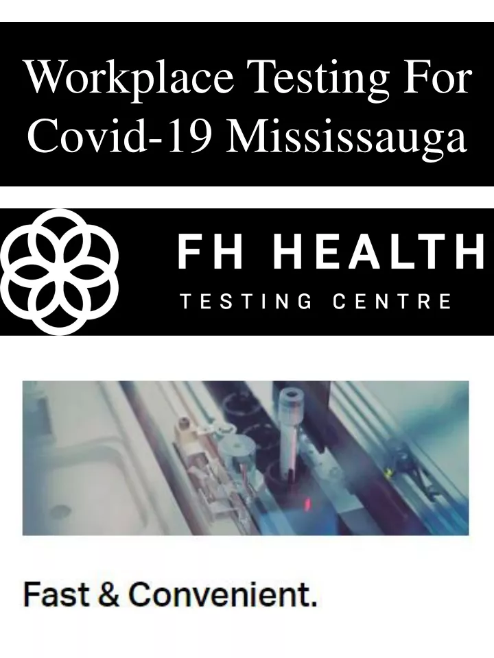 workplace testing for covid 19 mississauga
