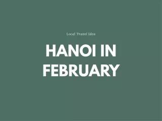 local travel idea