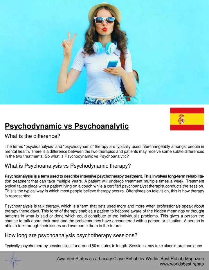 psychodynamic vs psychoanalytic