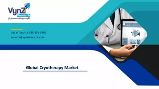 global cryotherapy market