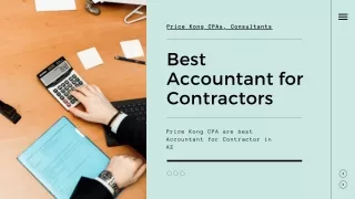 Best Accountants for Contractors - Price Kong,CPAs