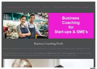 Business Coaching Perth | Business Coach Perth