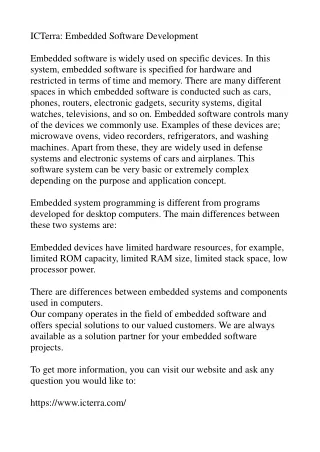 Embedded Software Development pdf